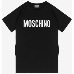 Moschino - Abito in felpa Logo - Nero 4A