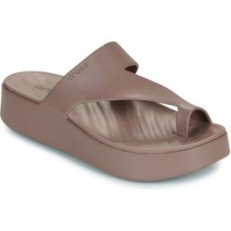 Crocs Infradito GETAWAY PLATFORM TOE LOOP Marrone 38 / 39