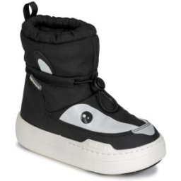 Moon Boot Scarpe da neve bambini MB JR PARK TUBE MID ANIMAL WP Nero 34