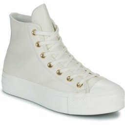 Converse Sneakers alte CHUCK TAYLOR ALL STAR LIFT PLATFORM GOLD Bianco 39
