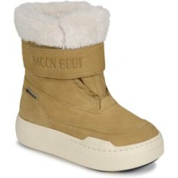 Moon Boot Scarpe da neve bambini MB JR PARK STRAP BOOT SUEDE Marrone 33