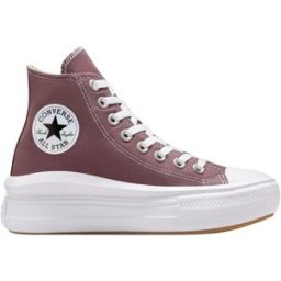 Converse Scarpe Chuck Taylor All Star Move Platform High Rosso Chiaro 37