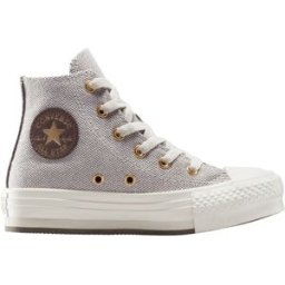 Converse Scarpe Chuck Taylor All Star Eva Lift Platform Gold Luxe Trail Mixed Grigio 31