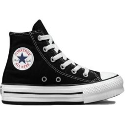 Converse Scarpe Chuck Taylor All Star Lift Platform Kids Nero 27