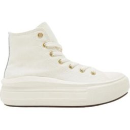 Converse Scarpe Chuck Taylor All Star Move Platform Bambini Egret Bianco Avorio 29