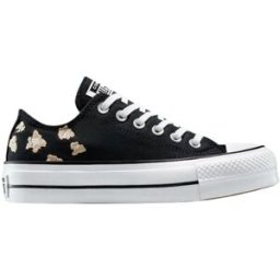 Converse Scarpe Chuck Taylor All Star EVA Lift Platform Coastal Dune Nero 36.5