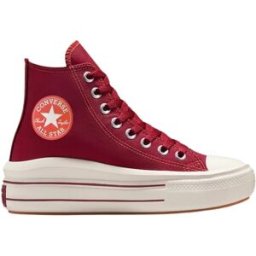 Converse Scarpe Chuck Taylor All Star Move Platform Retro Sport Rosso 41