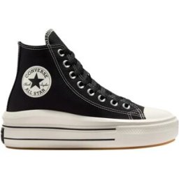 Converse Scarpe Chuck Taylor All Star Move Platform Retro Sport Nero 39
