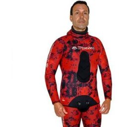 Picasso Giacca Da Pesca Subacquea Camo Blood 5 Mm