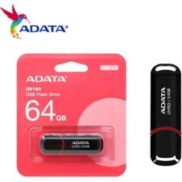 AData/ADATA ADATA USB 3.2 Pendrive Chiavetta USB da 128 GB Disco U da 64 GB Pen Drive ad alta velocità Chiavetta USB portatile da 32 GB UV150 Nero per desktop