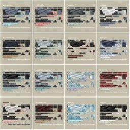 Jaycomia Copritasti Double Shot Pbt GMK JTK Clone Big Set Copritasti 7u Alice Split Space Bars Layout ISO ANSI per la ripresa della tastiera meccanica