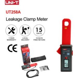 UNI-T Pinza amperometrica per perdite UT258A 60A Pinza per corrente AC DC Amperometro Pinza amperometrica digitale Gamma automatica