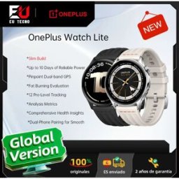 OnePlus Watch lite SmartWatch, display da 1,46 pollici, 59 g, 10 giorni di autonomia affidabile, monitoraggio della frequenza cardiaca e dell'ossigeno nel sangue