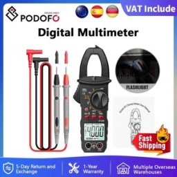 podofo ST180 4000 Conti Pinza amperometrica digitale Multimetro di corrente CA Amperometro Tester di tensione Auto Amp Hz Capacità NCV Ohm Strumento
