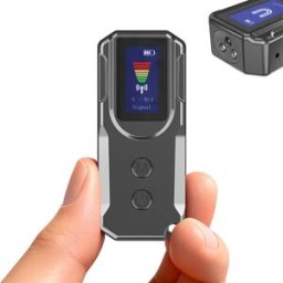 NONE Rilevatore di telecamere nascoste con scanner di segnale RF portatile alimentato da AI con dispositivo anti-spia con display HD per la sicurezza di hotel e viaggi