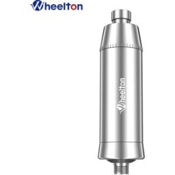 WHEELTON Filtro per l'acqua Doccia Depuratore SPA Casa Bagno Cucina Addolcitore d'acqua Rimuovi il cloro Migliora le condizioni della pelle dei capelli