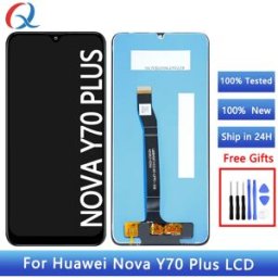NONE Lcd per telefoni cellulari per Huawei nova Y70 Plus display Touch Screen sostituzione Digitizer Assembly per huawei nova Y70 Plus lcd