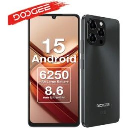 DOOGEE Versione globale Note 58 Smartphone 8 GB RAM GB ROM 6,75 "90 Hz IPS Batería Grande De mAh NFC Android 15 Cellulari