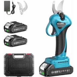Seesii 33mm Cordless Elettrico Taglio Forbici Brushless Albero da Frutto Ramo Potatore Cesoie Utensili Elettrici per Makita 18V batteria pin