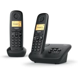 Siemens Telefono Cordless 2Pz A 270 Am Duo Nero