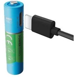 Cellular Line 2 Pile Ricaricabili AAA usb-c