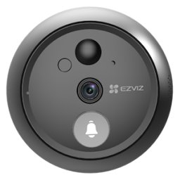 HINNOVATION Ezviz Video Spioncino con Campanello Wireless HP4 Nero