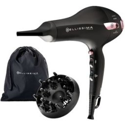 Imetec Asciugacapelli Bellissima P7 3200 Nero e rosa