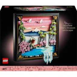 Lego ART Paesaggio giapponese con ciliegi fioriti 31218