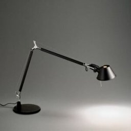 Artemide Tolomeo Tavolo Nero