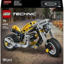 Lego Moto Gialla 42225