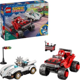 Lego Sonic the Hedgehog: Auto di Silver vs. Monster Truck di Knuckles 77118