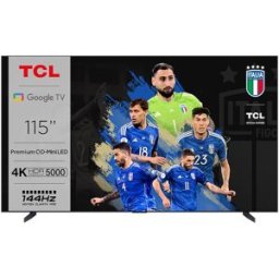 TCL TV LED 4K 115" 115x955 MAX Nero