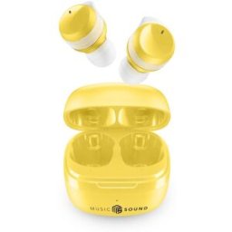 Cellular Line Flow Auricolari Bluetooth Giallo