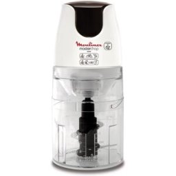 Moulinex DJ450B Tritatutto Masterchop 3 in 1, plastica, Bianco