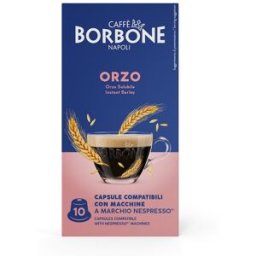 CAFFE' BORBONE S.R.L Caffe' Borbone capsule 10 pz Espresso d'Orzo Comp. NESPRESSO