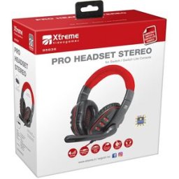 Ariete X-treme Cuffia con microfono Switch Pro Headset Stereo 95638 Nero/Rosso