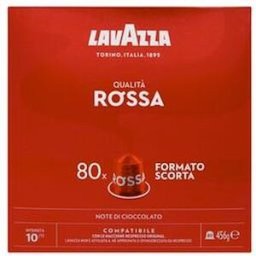 LAVAZZA Capsule Caffè 80Pz Qualità Rossa Compatibili Nespresso