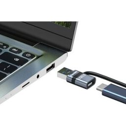 Hamlet Adattatore da USB-A 3.0 Maschio a USB-C Femmina Xad-lcf-am