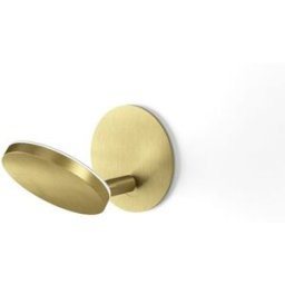 PANZERI Bella da Parete Raso Muro Ottone Satinato