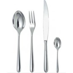 Alessi Servizio posate Caccia 24PZ Acciaio inox