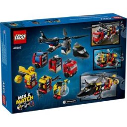 Lego ELICOTTERO,AUTOPOMPA ESOTTOMARINO-60642