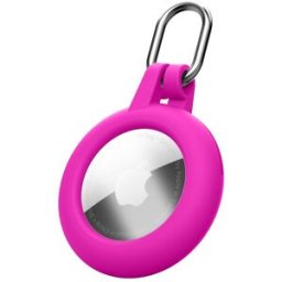 Cellular Line Custodia AirTag e Tracy Tag Soft Shell Rosa