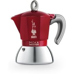 Bialetti Moka Induction 2 tazze 0006942/np Rosso/Silver