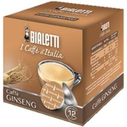 Bialetti 12 Capsule Caffè Ginseng Compatibili Mokespresso