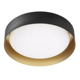 LINEA LIGHT Crew 2 Nero e Oro da Parete Plafone