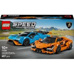Lego Lamborghini Revuelto e Huracán STO 77238