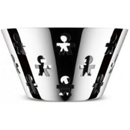 Alessi Girotondo Portafrutta rotondo AKK05 23CM Acciaio inox