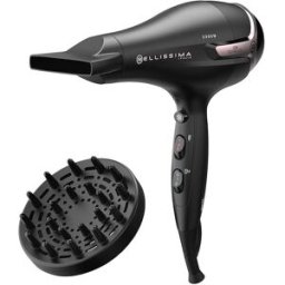 Imetec Bellissima Asciugacapelli K9 2500 Nero, Rosa