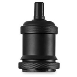 PERENZ Portalampada Metallo Nero 6251 NM