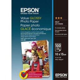 Epson Value Glossy Photo Paper 10x15cm